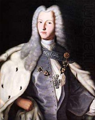 Portrait of Peter II of Russia, unknow artist